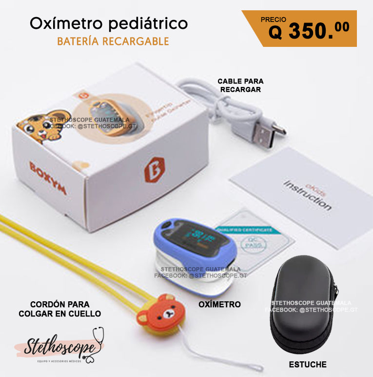 Oxímetro de pulso oKids
