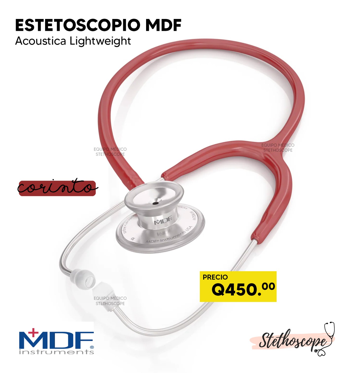 Estetoscopio MDF