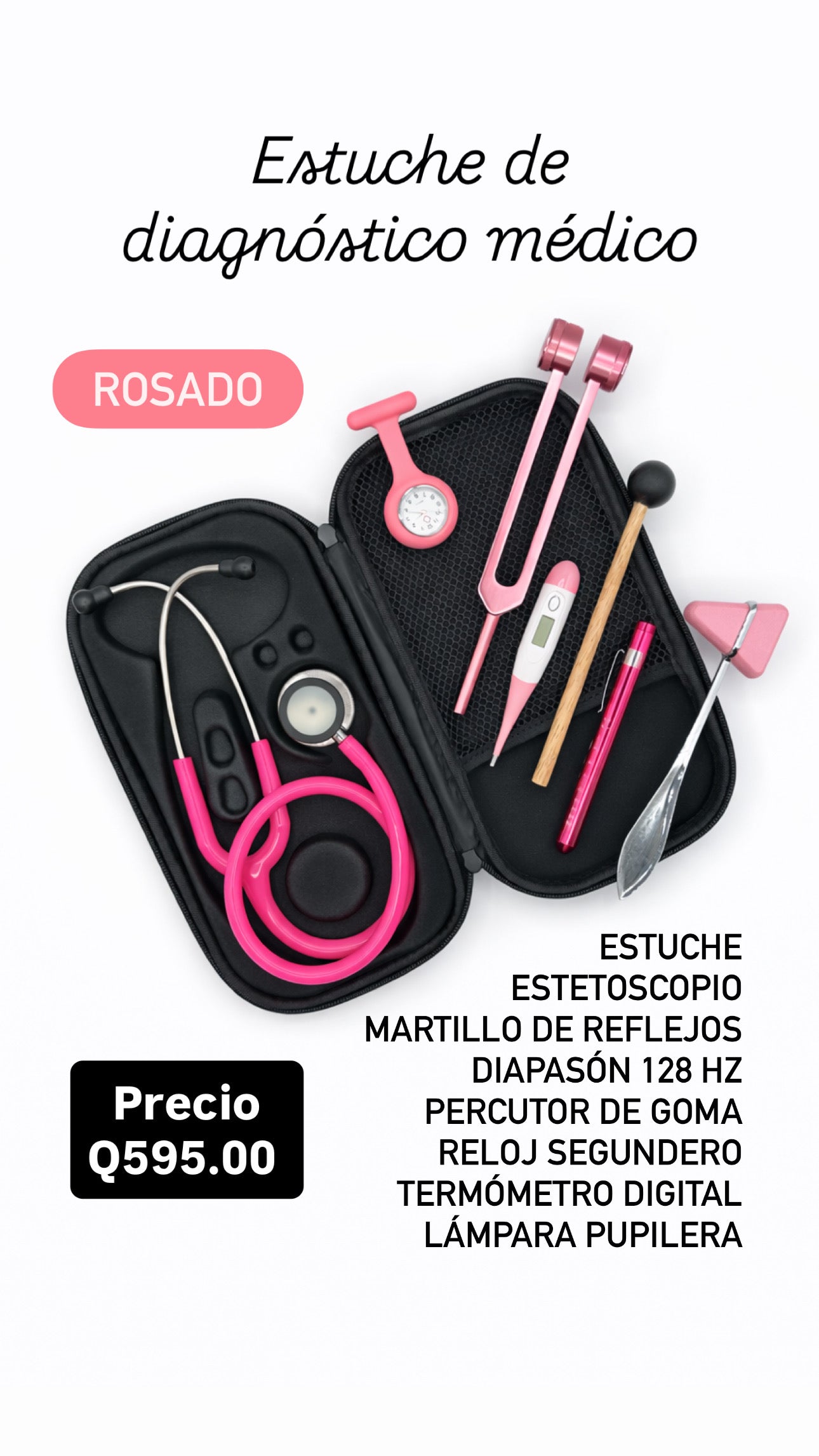 Estuche de diagnóstico médico