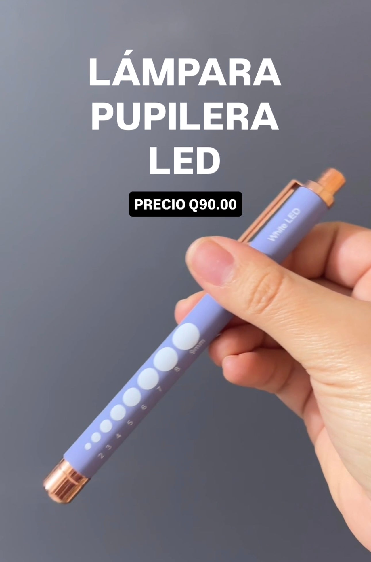 Lámpara pupilera LED