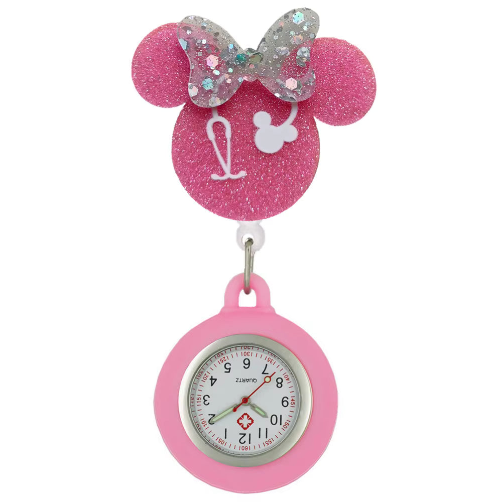 Reloj segundero retráctil