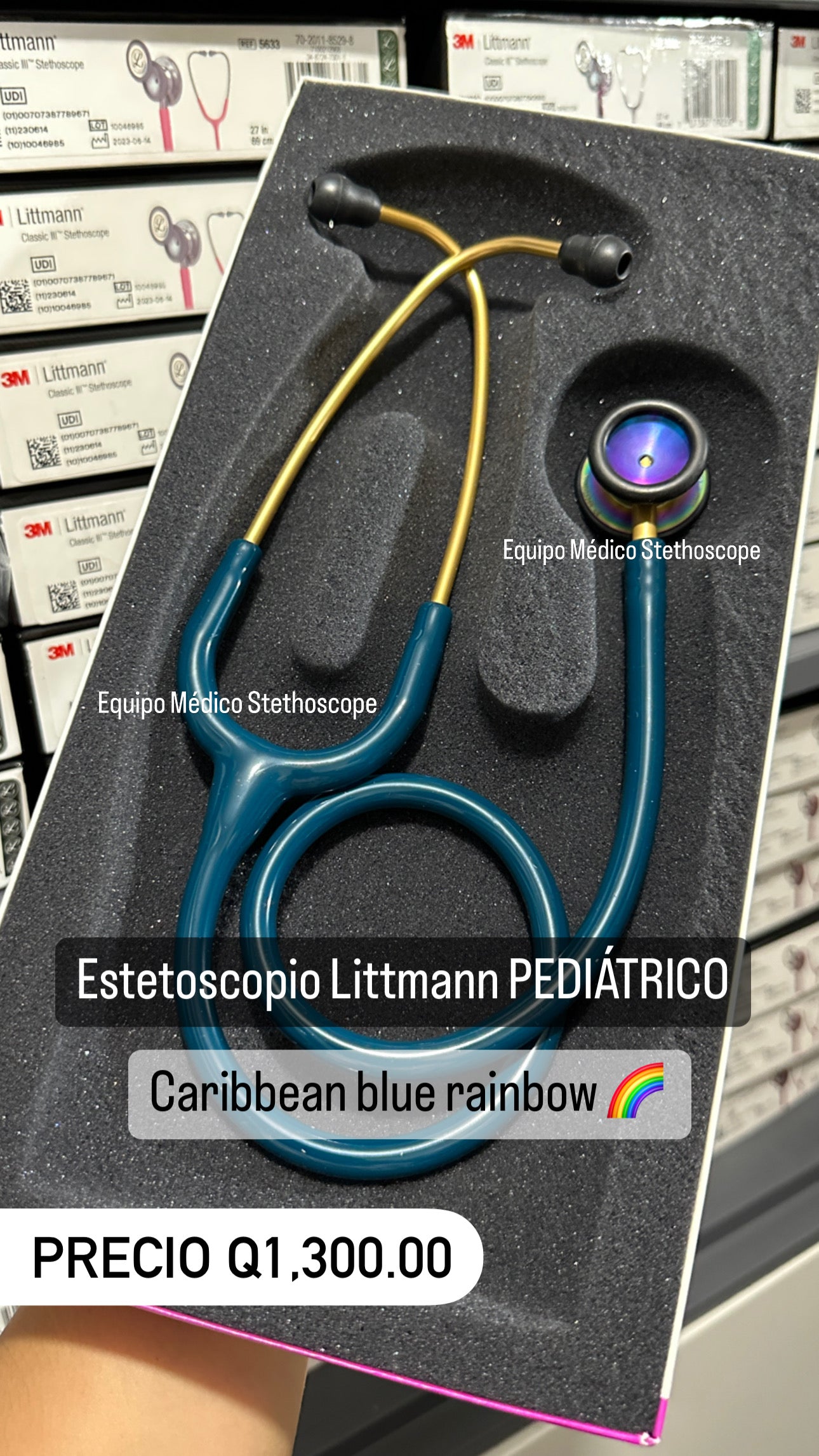 Estetoscopio Littmann Classic II Pediátrico