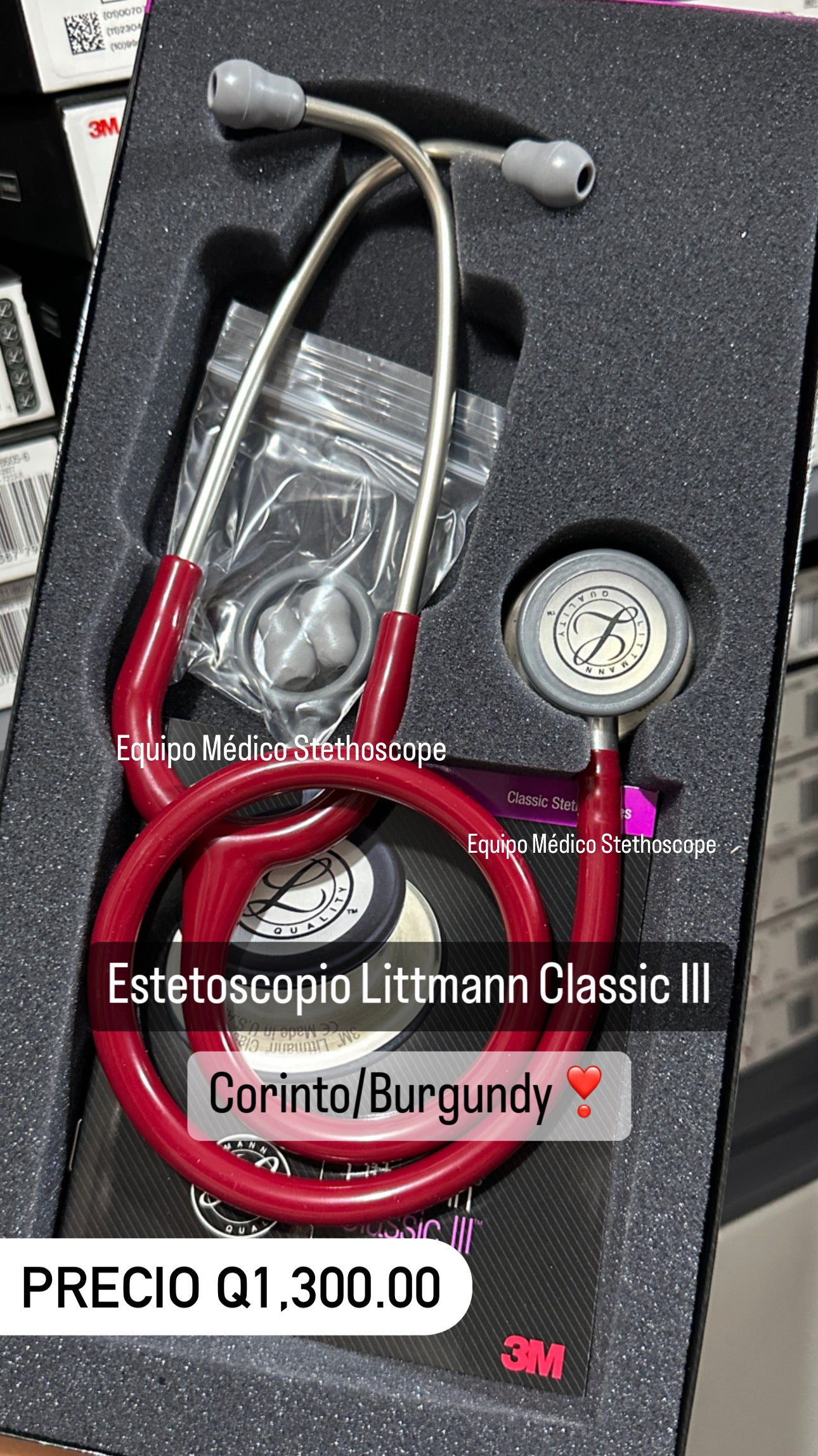 Estetoscopio Littmann Classic III