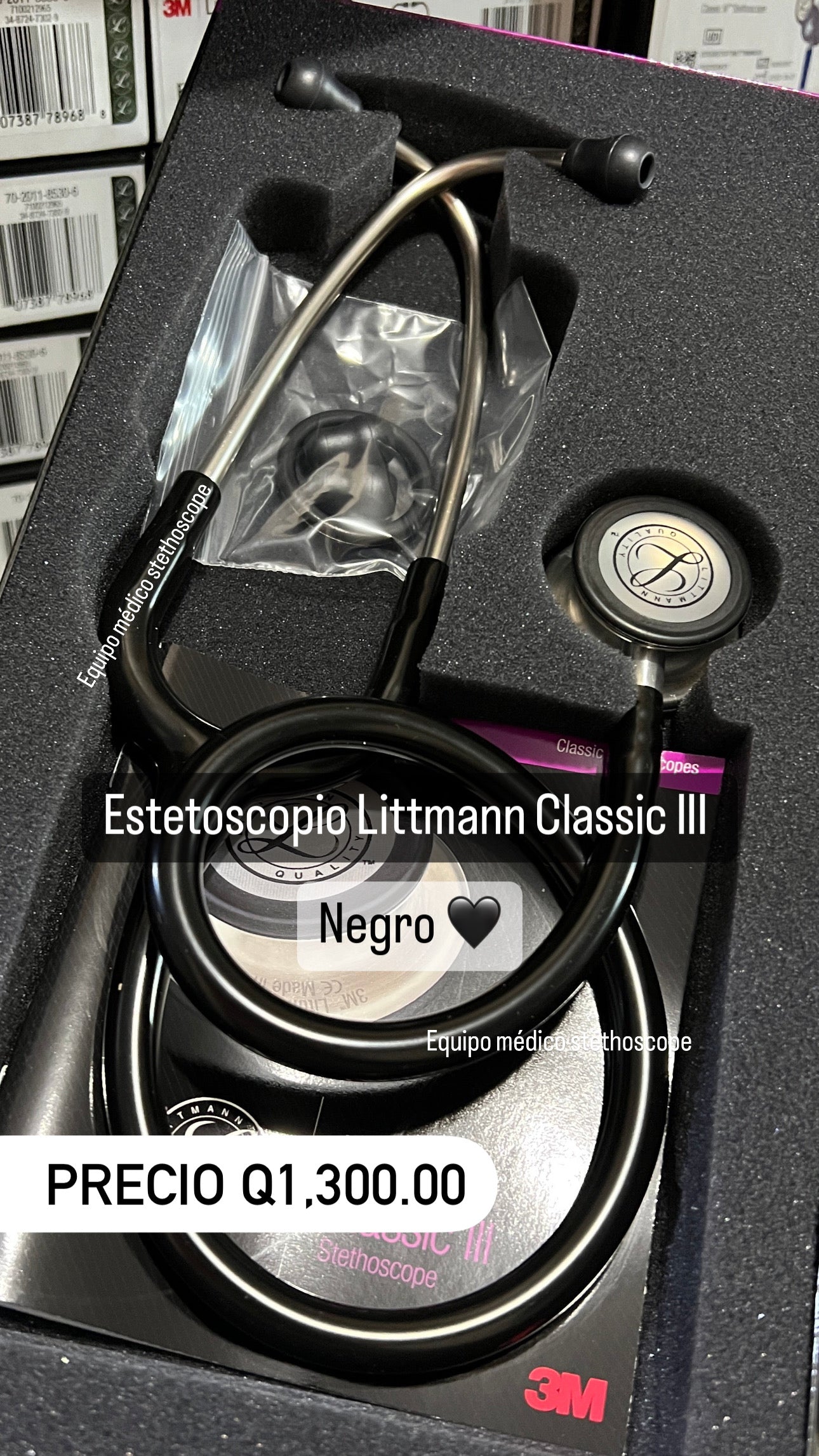 Estetoscopio Littmann Classic III