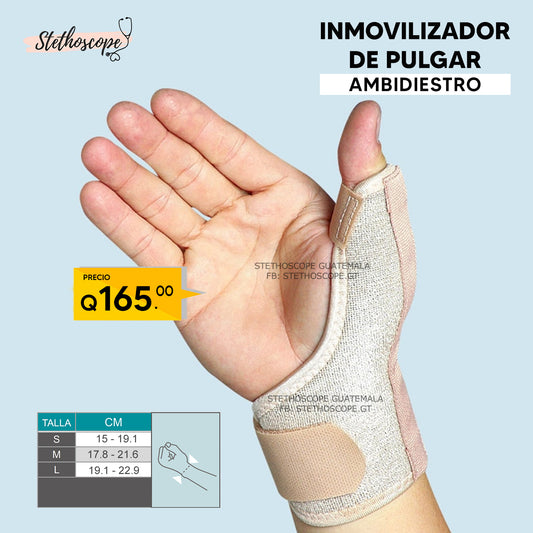 Inmovilizador de pulgar