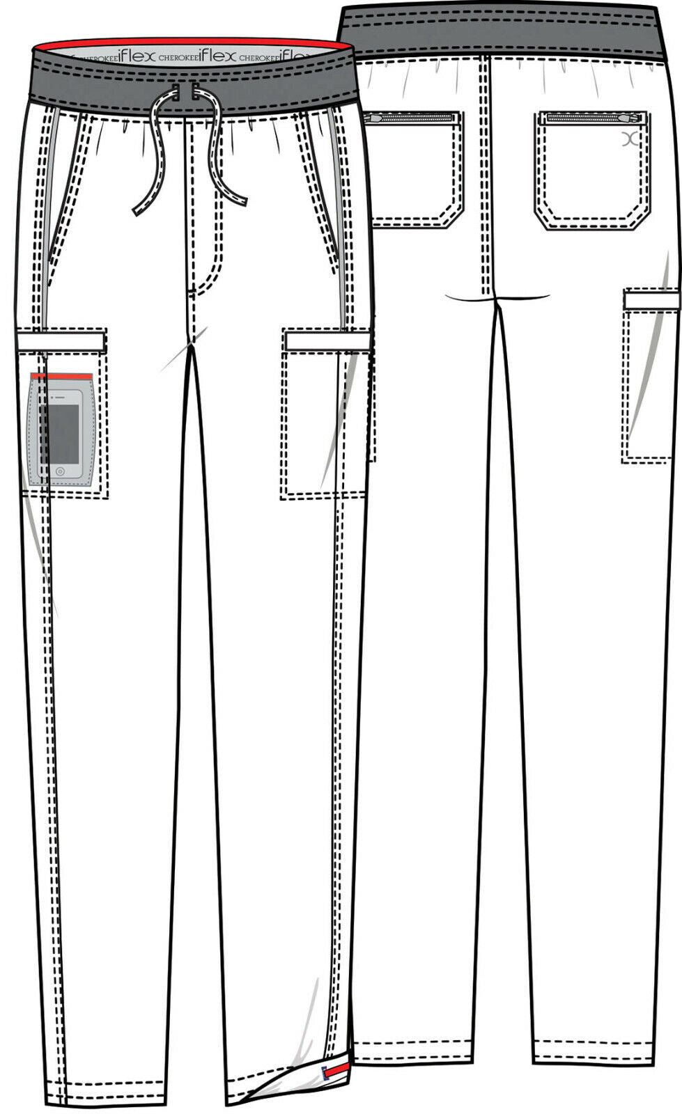 Pantalón Cherokee iFlex CK006