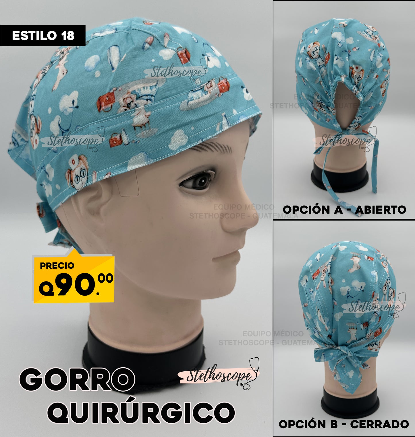 Gorro quirúrgico 2