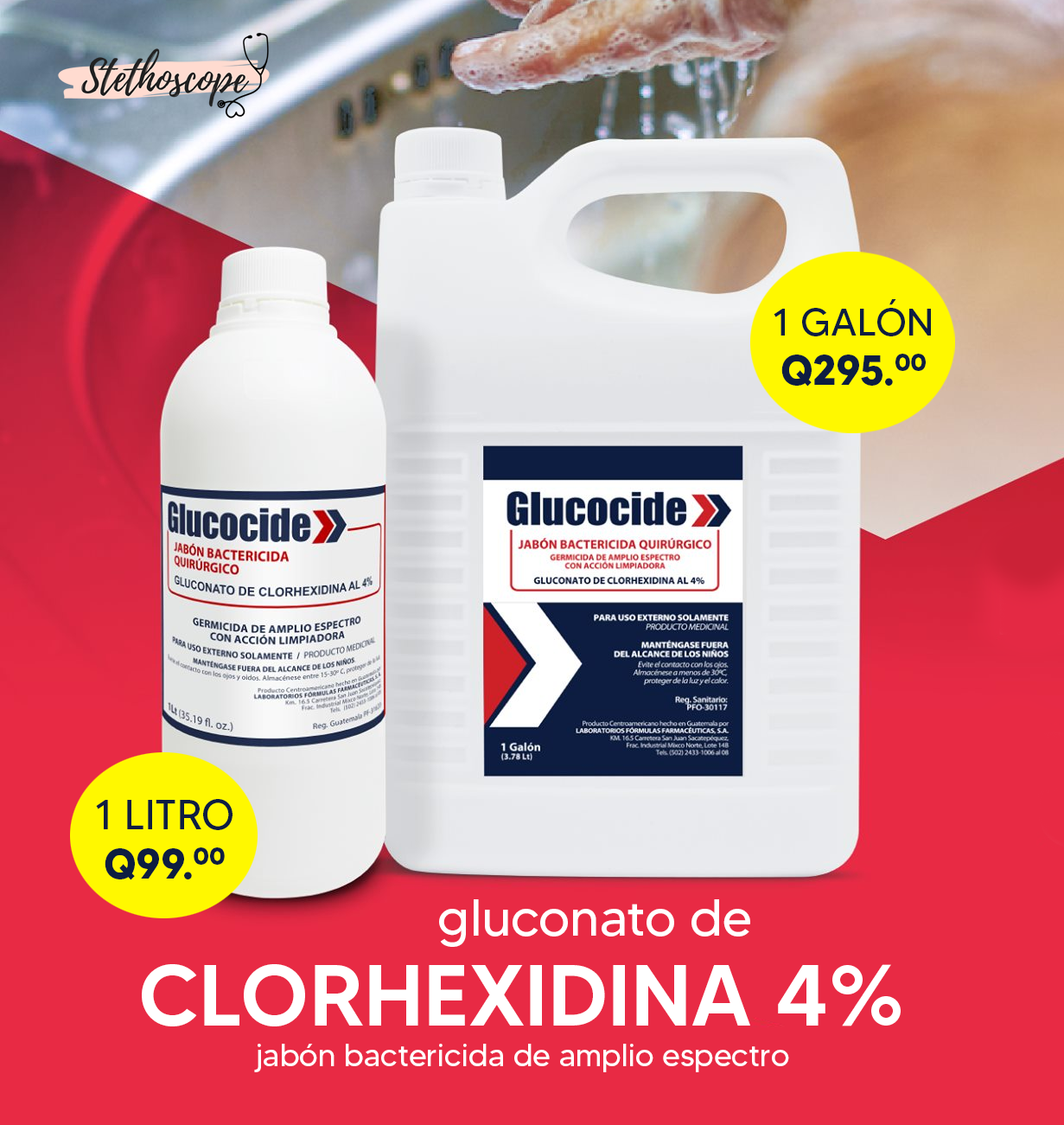 Glucocide - Clorhexidina 4%