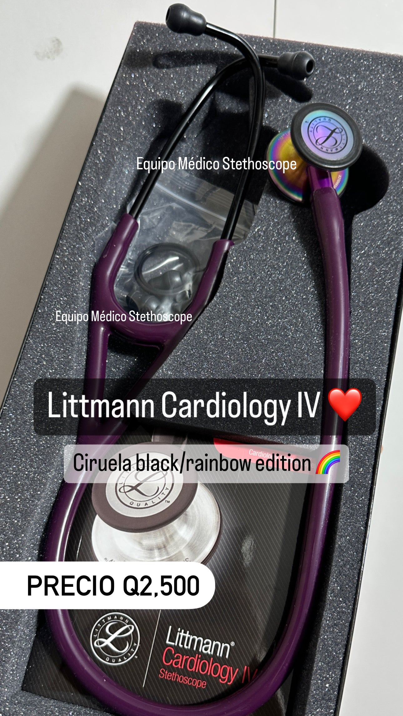 Estetoscopio Littmann Cardiology IV