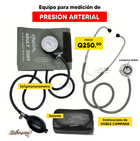 Kit de Esfigmomanómetro y Estetoscopio CD Operson