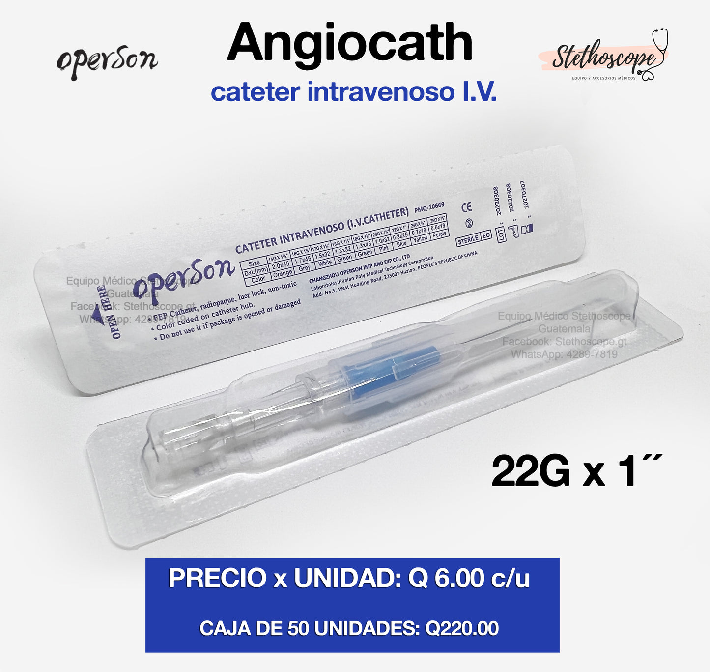 Angiocath OPERSON