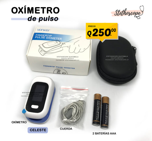 Oxímetro de pulso OLED