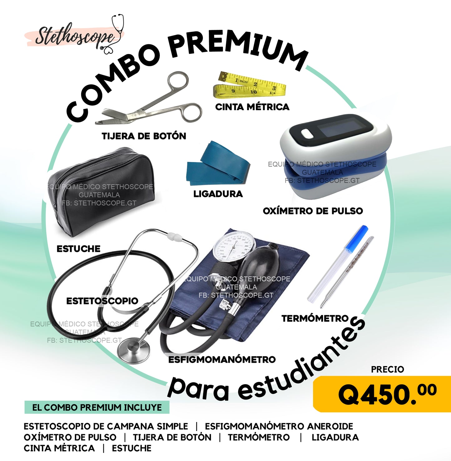 Combo premium estudiante