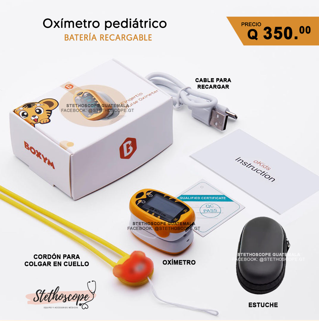 Oxímetro de pulso oKids