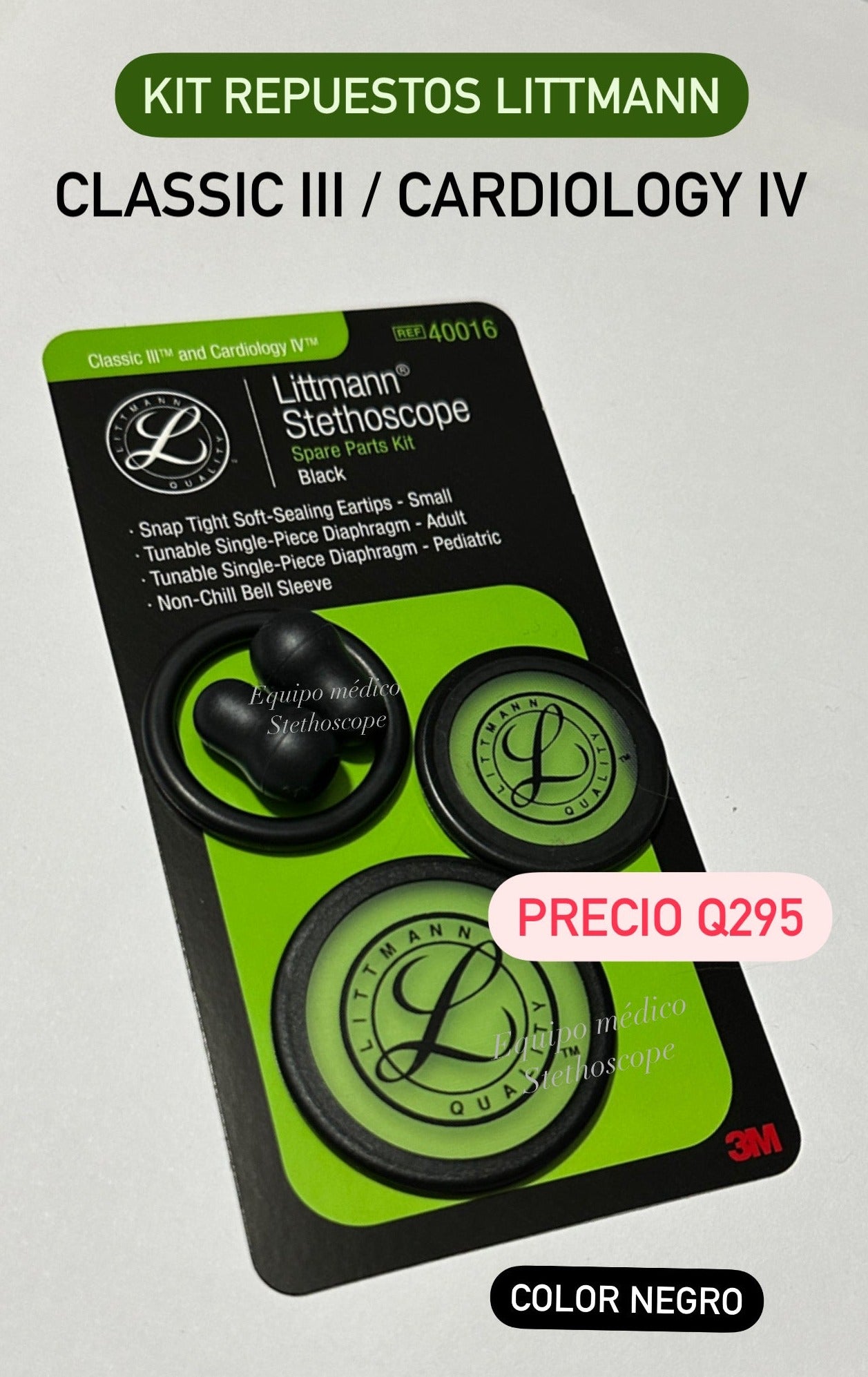 Kit repuestos estetoscopio Littmann