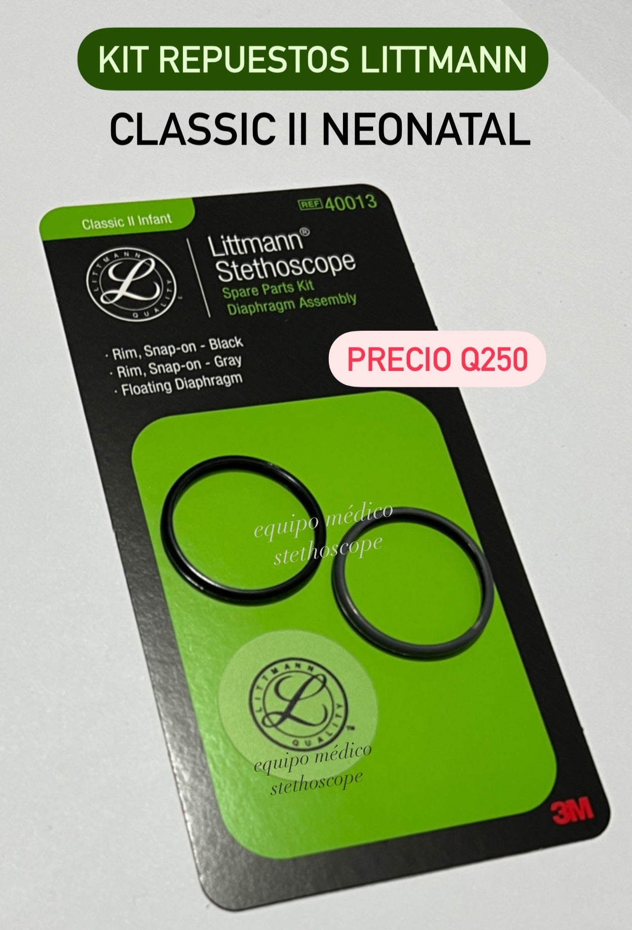 Kit repuestos estetoscopio Littmann