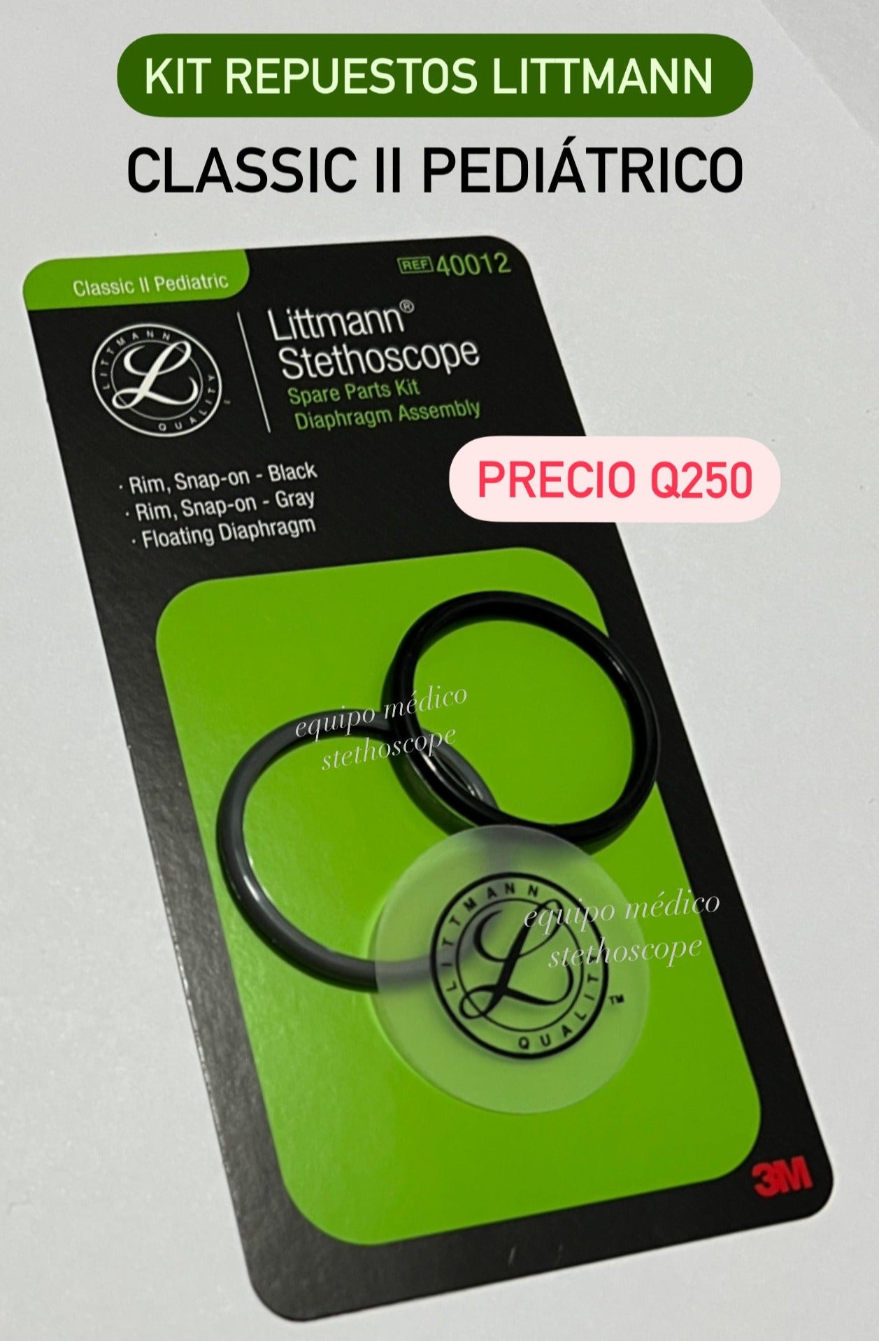 Kit repuestos estetoscopio Littmann