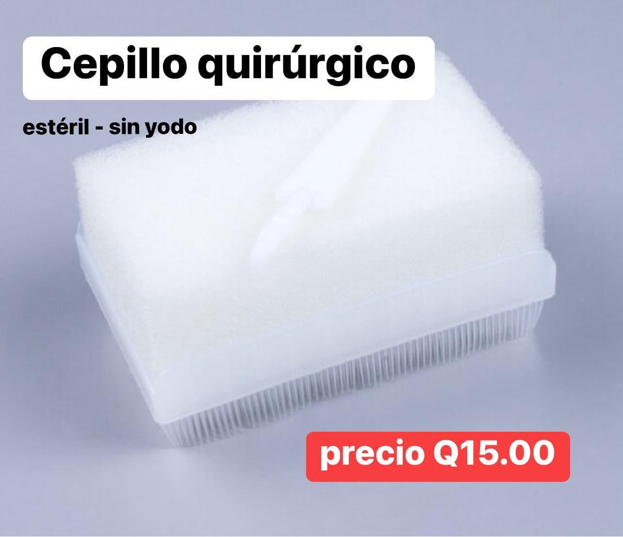 Cepillo quirúrgico