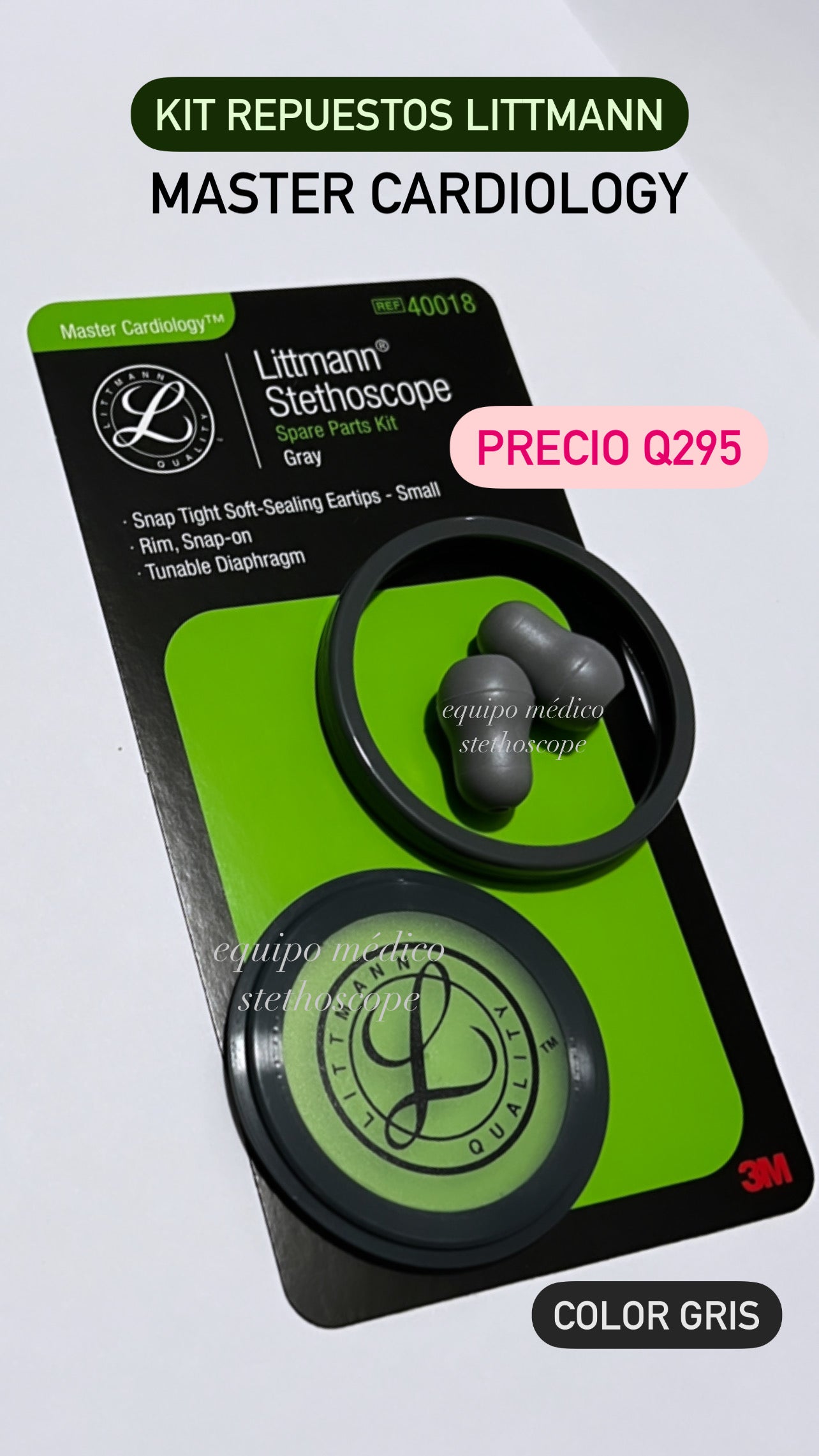 Kit repuestos estetoscopio Littmann