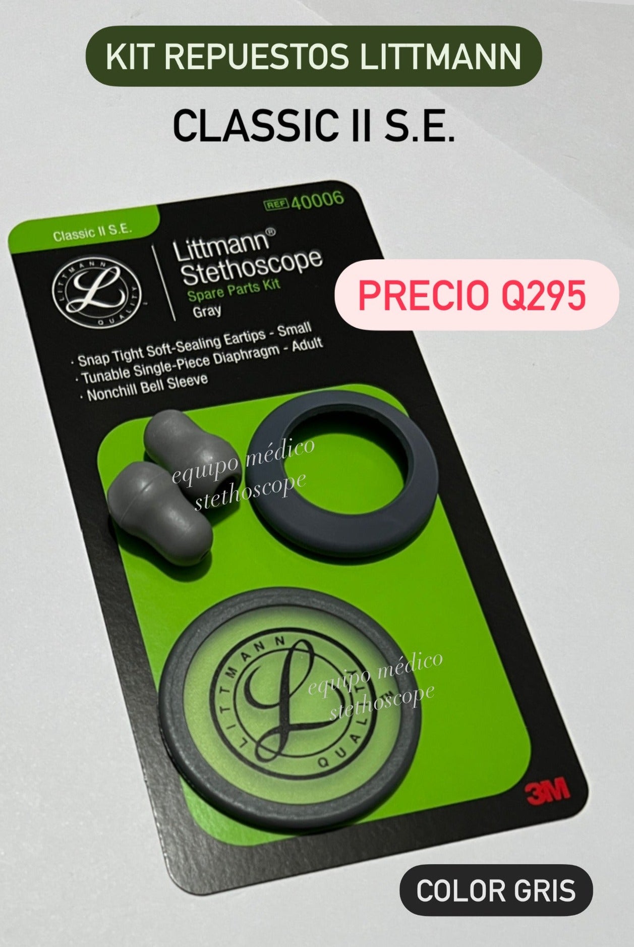 Kit repuestos estetoscopio Littmann