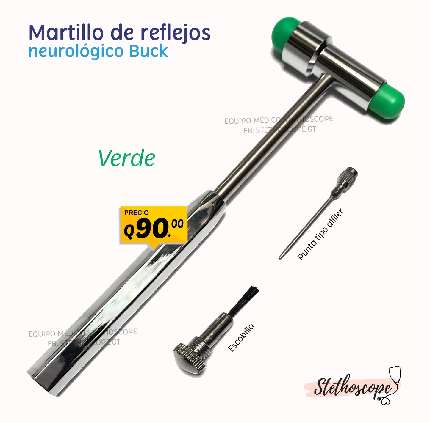 Martillo de reflejos neurológico Buck